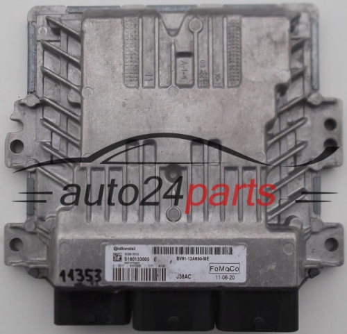 MOTORSTEUERGERÄT ECU STEUERGERÄT FORD FOCUS CONTINENTAL S180133005 E, FoMoCo BV61-12A650-ME