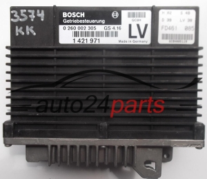 GETRIEBESTEUERGERÄT GETRIBESTEUERUNG BMW 3 E36 318 1.8 BOSCH 0260002305, 0 260 002 305, 1421971, 1 421 971 GS4.16 LV