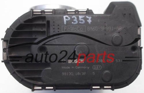 CUERPO DE MARIPOSA FORD FIESTA BOSCH 0 280 750 531, 0280750531, 8A6G-9F991-AB, 8A6G9F991AB 