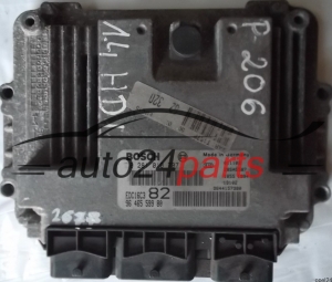 MOTORSTEUERGERÄT ECU STEUERGERÄT PEUGEOT 206 1.4 HDI BOSCH 0281010707 9646559980 9644157380 EDC16C3 82 28SA5587