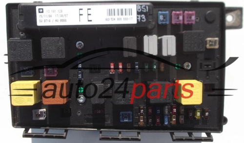 ELEKTRISCHER KASTEN SICHERUNGKASTEN SICHERUNG UND RELAIS STROMKASTEN RELAISKASTEN OPEL ASTRA H ZAFIRA B