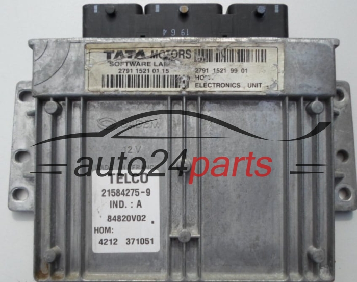 MOTORSTEUERGERÄT ECU STEUERGERÄT  TATA 1.4 Sagem 21584275-9