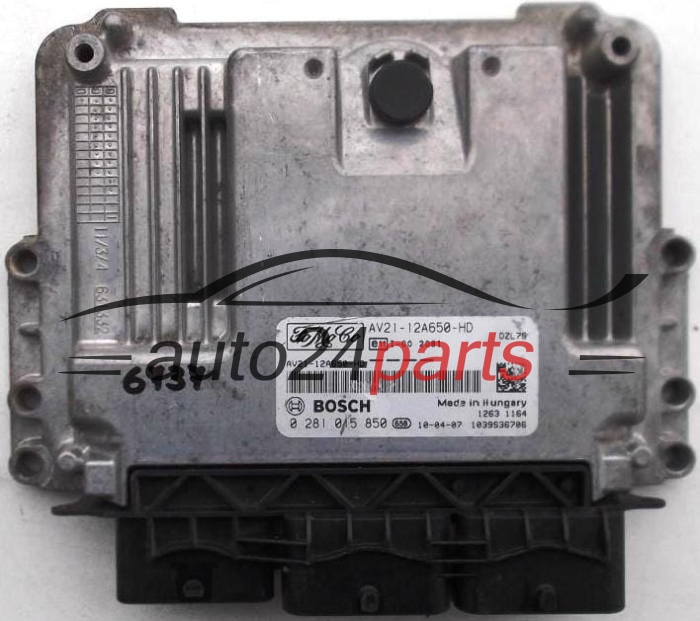 ECU CENTRALITA DE MOTOR  FORD BOSCH 0 281 015 850,  FoMoCo AV21-12A650-HD