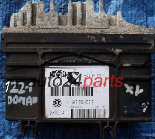 MOTORSTEUERGERÄT ECU STEUERGERÄT SEAT IBIZA CORDOBA VW POLO 1.6 AEE 6K0906030A, 6160036401, IAW1AVV4