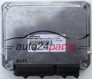KOMPUTER STEROWNIK SILNIKA VW VOLKSWAGEN PASSAT 1.6, SIEMENS 5WP4 350, 5WP4350, 3B0 907 557, 3B0907557 - 9377
