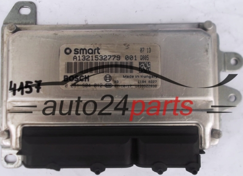 MOTORSTEUERGERÄT ECU STEUERGERAT SSMART A1321532779, 1321532779, BOSCH 0261S04012
