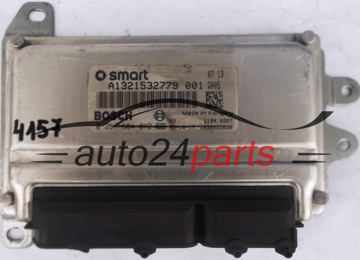 MOTORSTEUERGERÄT ECU STEUERGERAT SSMART A1321532779, 1321532779, BOSCH 0261S04012