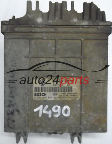 ECU CENTRALITA DE MOTOR VW VOLKSWAGEN LT 2.5 TDI 074906021AK, 074 906 021 AK, BOSCH 0281010086, 0 281 010 086
