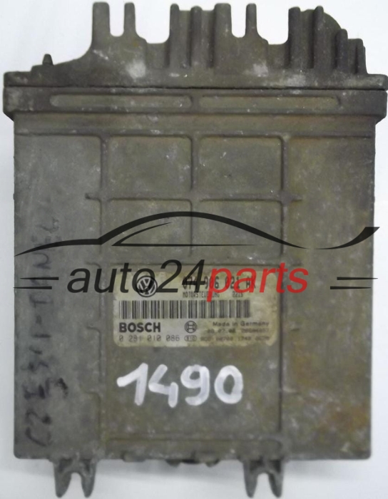 ECU CENTRALITA DE MOTOR VW VOLKSWAGEN LT 2.5 TDI 074906021AK, 074 906 021 AK, BOSCH 0281010086, 0 281 010 086