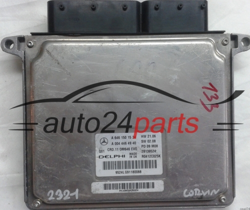 ECU CENTRALITA DE MOTOR MERCEDES W211 E-KLASS 220 CDI