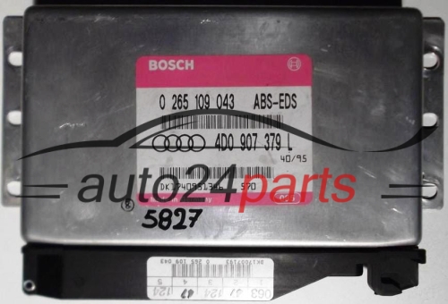 ABS STEROWNIK AUDI A6 BOSCH 0 265 109 043, 0265109043, 4D0 907 379 L, 4D0907379L - 