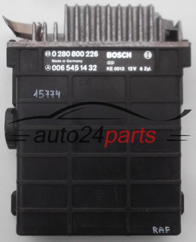 KOMPUTER STEROWNIK SILNIKA MERCEDES W124 BOSCH 0 280 800 266, 0280800266, 006 545 14 32, 0065451432