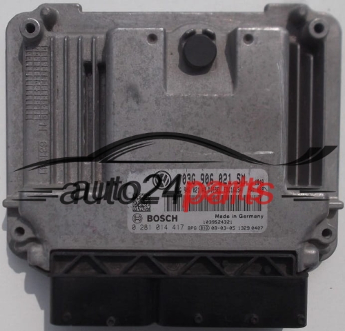 ECU CENTRALITA DE MOTOR SEAT ALTEA 1.9 TDI BOSCH 0281014417, 03G906021SM