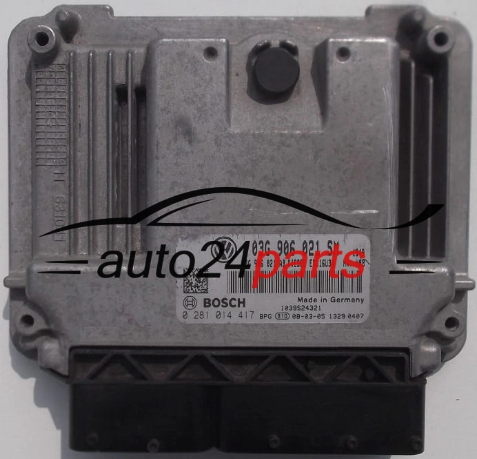 ECU CENTRALITA DE MOTOR SEAT ALTEA 1.9 TDI BOSCH 0281014417, 03G906021SM