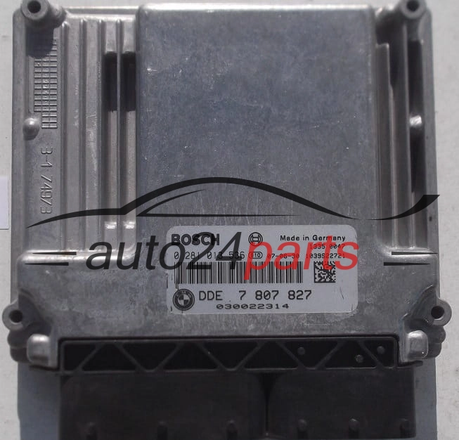 CALCULATEUR MOTEUR BMW 3 BOSCH 0 281 013 536,  DDE 7 807 827