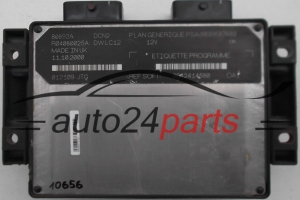 MOTORSTEUERGERÄT ECU STEUERGERAT CITROEN PEUGEOT 1.9 D R04080025A, SOFT 9642414580 