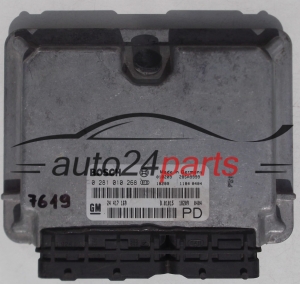 calculateur moteur pour opel zafira 2.0 dti
