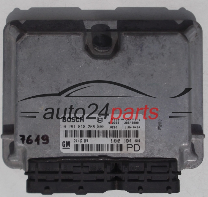 calculateur moteur pour opel zafira 2.0 dti