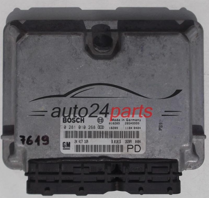 calculateur moteur pour opel zafira 2.0 dti