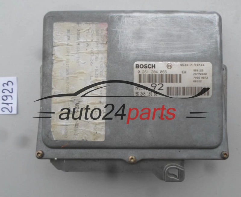 PEUGEOT 406 CITROEN XANTIA 2.0 16V BOSCH 0261204066, 0 261 204 066, 9624518180, 96 245 181 80, MP5.1.1. 92 