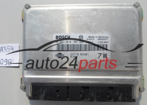 KOMPUTER STEROWNIK SILNIKA NISSAN ALMERA 2.2 L BOSCH 0 281 010 708,  23710-BN301, 7W