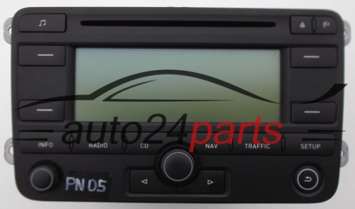 RADIO CD NAVI NAWIGACJA SEAT LEON 2006 5P0 035 191, 5P0035191, 7 612 002 055, 7612002055 - PN05