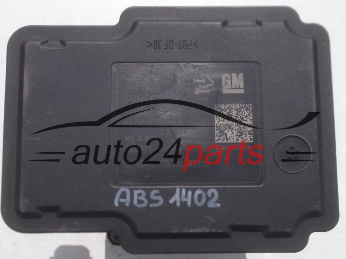 POMPE HYDRAULIQUE ET CALCULATEUR dABS OPEL ASTRA J GM 13347808 ABT, ATE 10.0212-0541.4, 10021205414, 10.0961-4521.3, 10096145213, 10.0619-3339.1, 10061933391,  28561181023