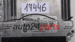 KOMPUTER STEROWNIK SILNIKA BMW SERII 3 E90/91 320 5 E60/E61 530 3.0 DIESEL BOSCH 0281013500, 0 281 013 500, DDE 7803369