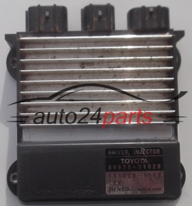 Calculateur  d'injection TOYOTA HILUX DENSO 131000-1530, 1310001530, 89871-71020, 8987171020 