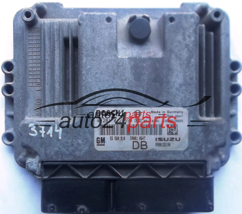 CALCULATEUR MOTEUR OPEL ASTRA 1.7 CDTI Z17DTH BOSCH 0 281 012 694