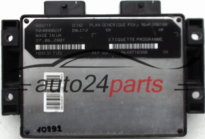 KOMPUTER STEROWNIK SILNIKA CITROEN PEUGEOT  LUCAS R04080022F,  PSA 9641390180, SOFT 9644710380, DCN2, DWLC12 - 10292