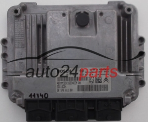 : KOMPUTER STEROWNIK SILNIKA CITROEN PEUGEOT 1.4 HDI BOSCH 0 281 011 861, 0281011861, 96 570 611 80, 9657061180, 9654490280 