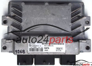 MOTORSTEUERGERÄT ECU STEUERGERAT FORD FIESTA 1.6, S180049013 A, S180049013A, 8V21-12A650-AFA, 8V2112A650AFA, 0AFA J38AC 