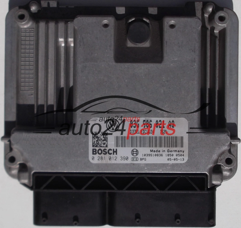 KOMPUTER STEROWNIK SILNIKA VW VOLKSWAGEN CADDY 1.9 TDI 03G906021AQ, BOSCH 0281012390