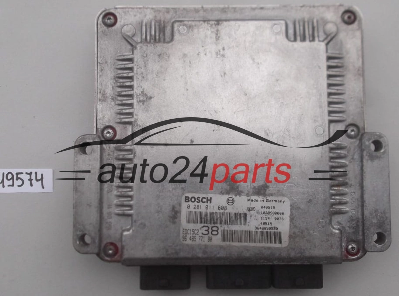 KOMPUTER STEROWNIK SILNIKA FIAT ULYSSE 2.0 JTD BOSCH 0 281 011 608
