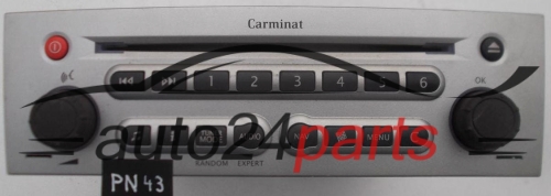 RADIO NAVI NAWIGACJA CARMINAT RENAULT BE7416 / 45001747 / 8200357390T0845 - PN43