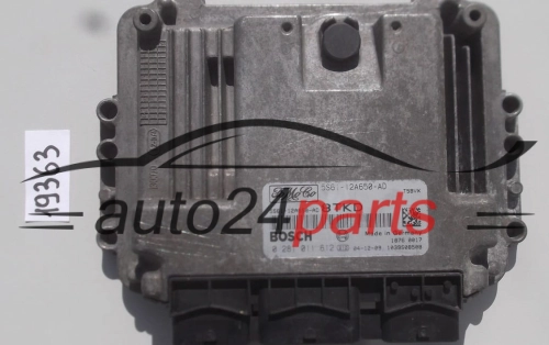 KOMPUTER STEROWNIK SILNIKA FORD 1.6 TDCI BOSCH 0 281 011 612, 0281011612, FoMoCo 5S61-12A650-AD, 5S6112A650AD -