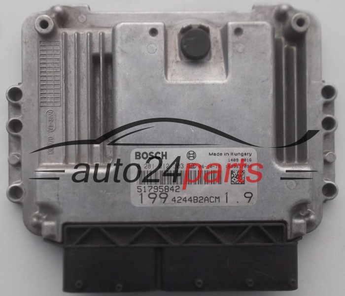 MOTORSTEUERGERÄT ECU STEUERGERÄT  FIAT GRANDE PUNTO 1.3 JTD BOSCH 0 281 012 303,  51795842