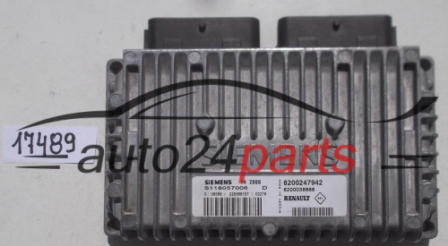GETRIEBESTEUERGERÄT GETRIBESTEUERUNG RENAULT SCENIC 1.6 16V SIEMENS S118057006 D,  8200247942, 8200038888