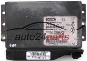 STEROWNIK SKRZYNI AUTOMATYCZNEJ RENAULT ESPACE III, BOSCH 0 260 002 603, 0260002603, HOM7700103681, 7700114098 - 9407