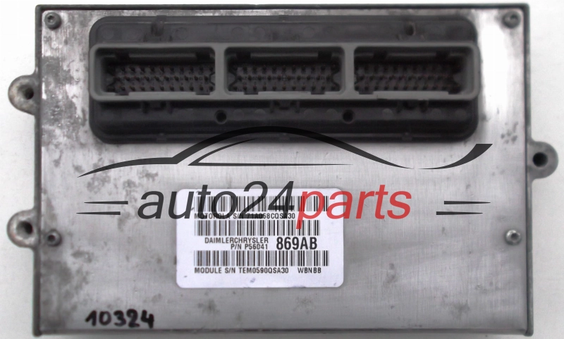 KOMPUTER STEROWNIK SILNIKA JEEP GRAND CHEROKEE 4.7 V8 MOTOROLA 71A068CQSA30, P56041 869AB, P56041869AB, WBNBB