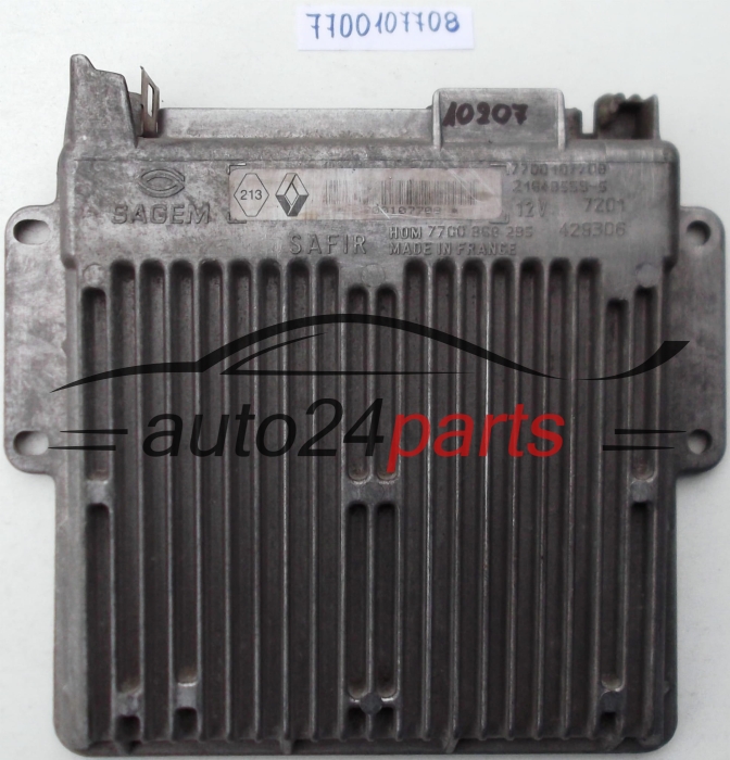 calculateur moteur pour renault clio 