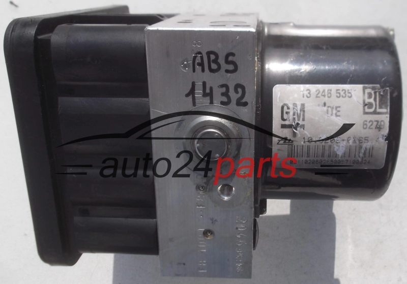 ABS POMPA I STEROWNIK OPEL ASTRA H ZAFIRA B GM 13 246 535 BL, 13246535, ATE 10.0206-0265.4, 10020602654, 10.0960-0552.3, 10096005523