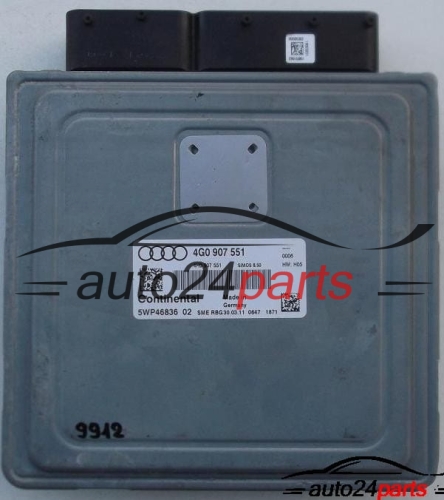 MOTORSTEUERGERÄT ECU STEUERGERAT AUDI A6 A7 3.0 V6 4G0 907 551, 4G0907551, 5WP46836 02