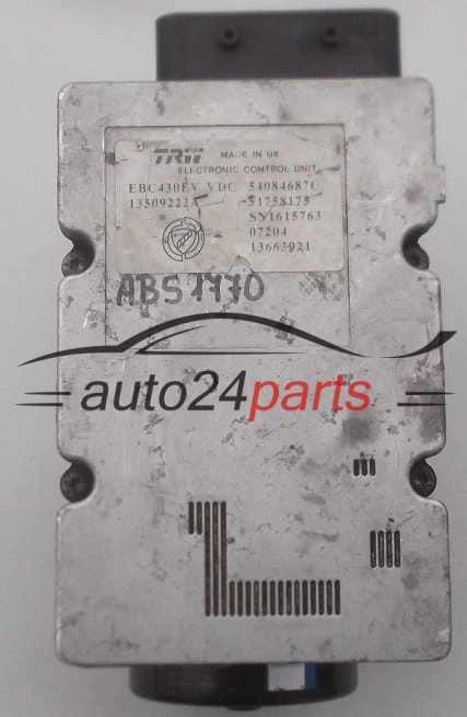 ABS POMPA ALFA ROMEO BRERA 159 54084687C, 51758175, 13309222A, 67282314, 54084687C 