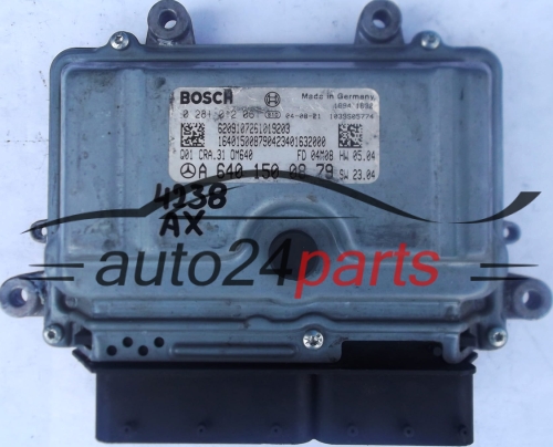 KOMPUTER STEROWNIK SILNIKA MERCEDES W169 A200 2.0 CDI A6401500879