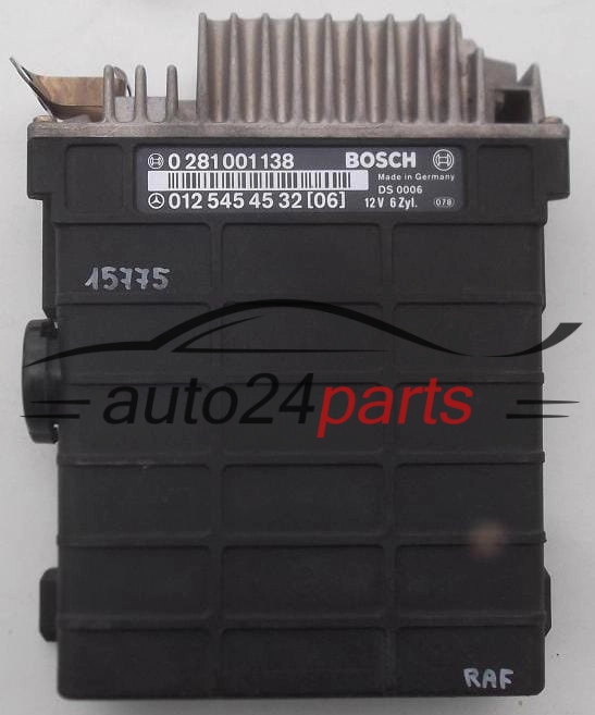 KOMPUTER STEROWNIK SILNIKA MERCEDES W124 BOSCH 0 281 001 138, 0281001138, 012 545 45 32, 0125454532