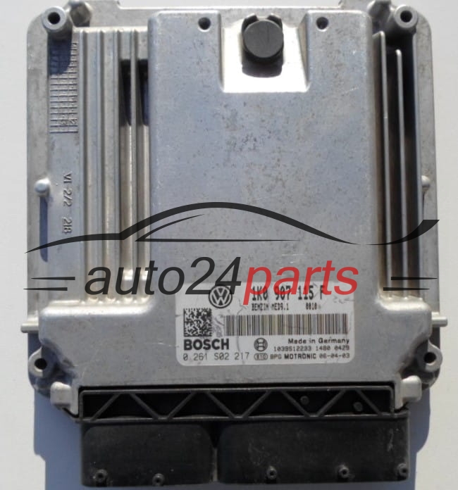 ECU CENTRALITA DE MOTOR VOLKSWAGEN GOLF 2.0 TFSI BOSCH 0 261 S02 217,  1K0 907 115 F