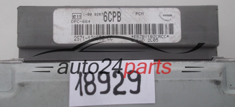 KOMPUTER STEROWNIK SILNIKA FORD MONDEO 2.0 TDCI VISTEON 2S71-12A650-CC, 2S7112A650CC, 6CPB, DPC-664