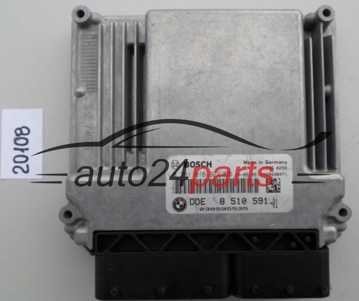 KOMPUTER STEROWNIK SILNIKA BMW E60 E61 BOSCH 0 281 016 924, 0281016924, DDE 8 510 591, DDE8510591, 8510591